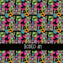 Rodeo Collection vinyl sheets 6 Patterns to choose from