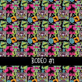 Rodeo Collection vinyl sheets 6 Patterns to choose from