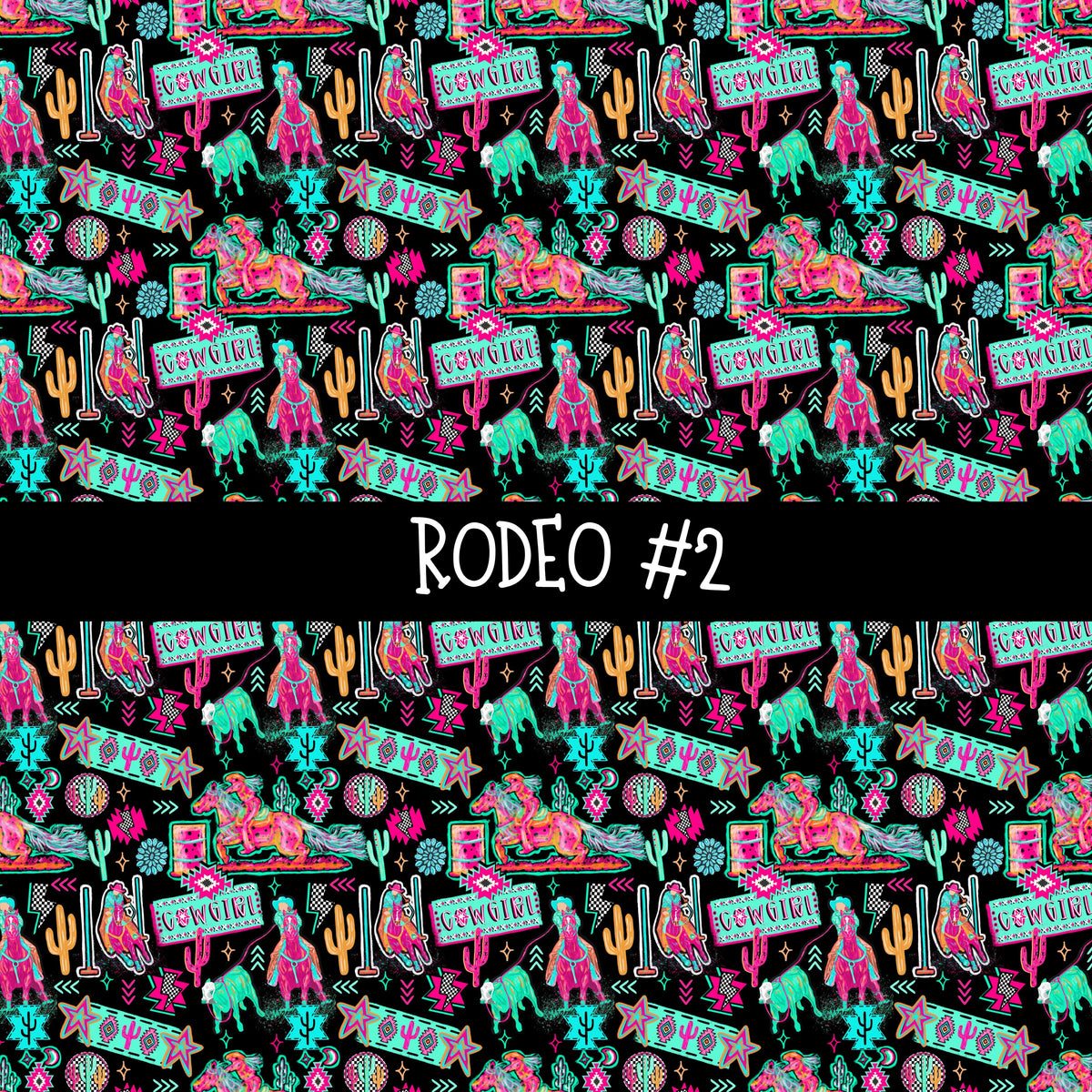 Rodeo Collection vinyl sheets 6 Patterns to choose from
