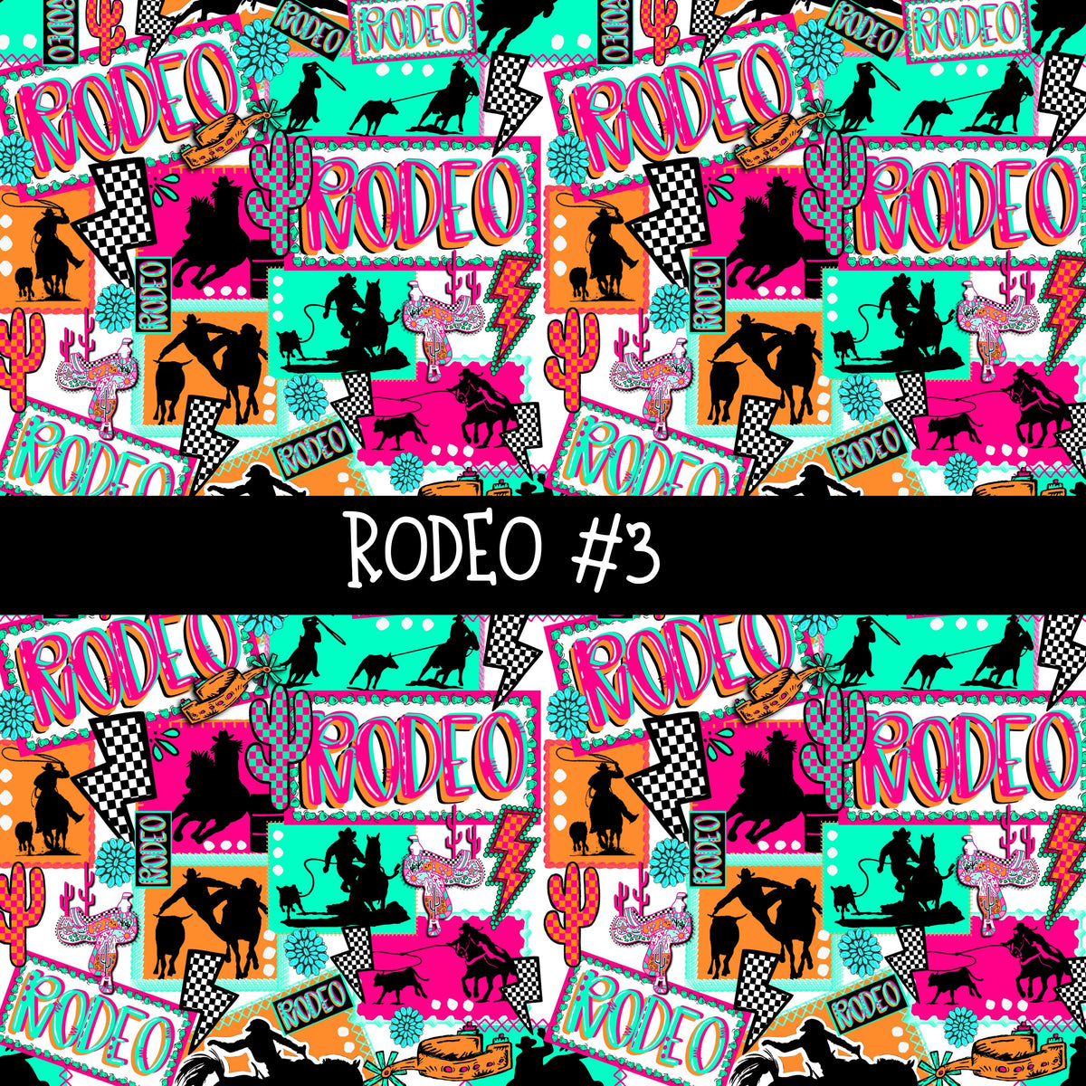 Rodeo Collection vinyl sheets 6 Patterns to choose from