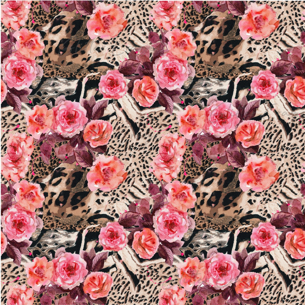 roses in the Wild  Adhesive Vinyl