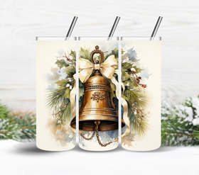 Rustic Bell Vinyl tumbler wraps
