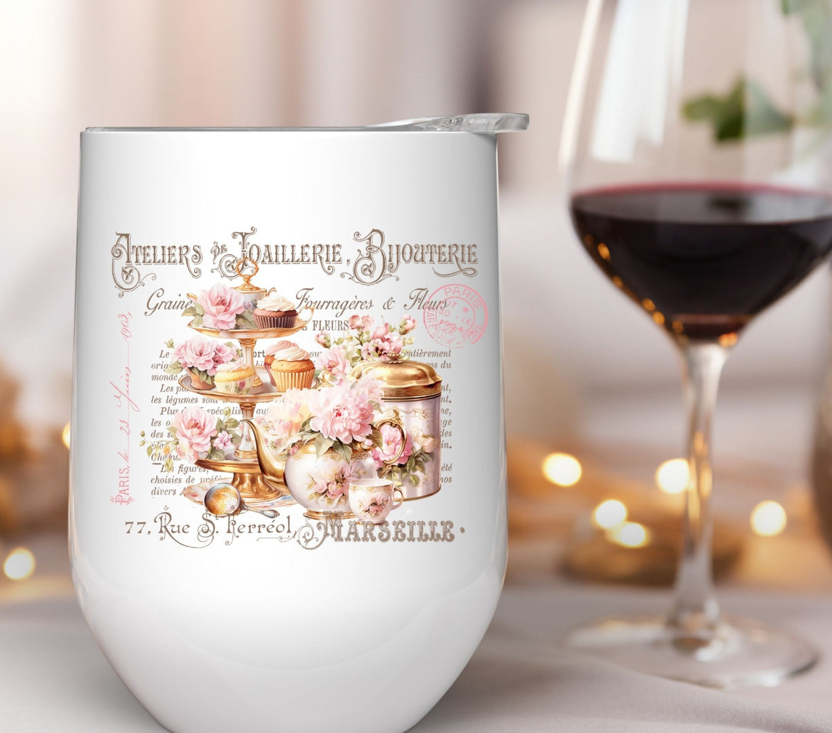 French Bakery UV DTF Decals