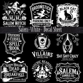Salem-White UV DTF Decal Sheet