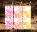 Sally Patch Pattern  UV DTF tumbler wraps 4 color options
