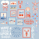 Salty soul #2 UV DTF Decal accent Sheet 10x10 (