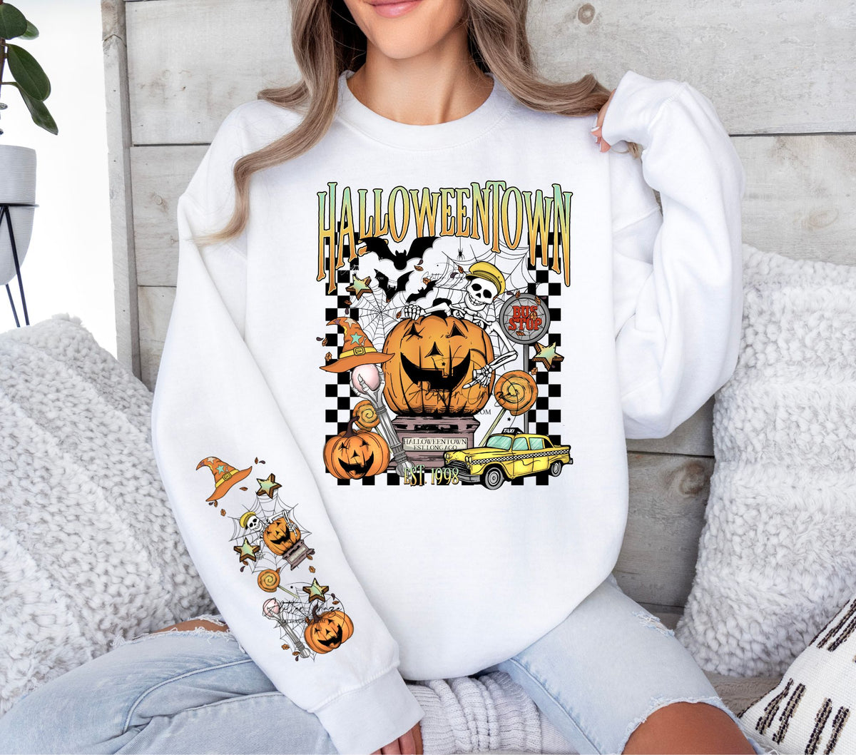 Halloweentown DTF Transfers 2 piece set