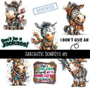 Sarcastic Donkeys UV Decal sheets 2 to choose from