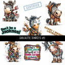 Sarcastic Donkeys UV Decal sheets 2 to choose from