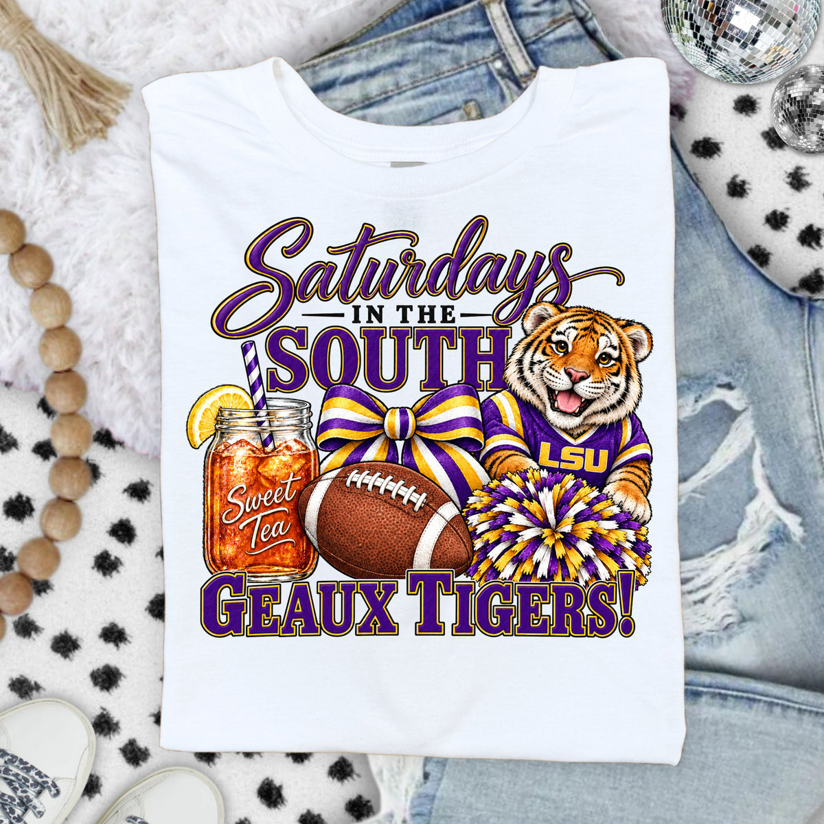 Saturday's in the South-Tigers DTF Transfers