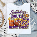 Saturday's in the South-Tigers DTF Transfers