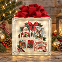 Christmas is my favorite Glass Block Decal 2 sizes available