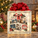 Jesus is the reason Glass Block Decal 2 sizes available