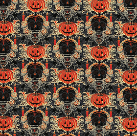Halloween Skulls - Adhesive Vinyl