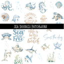 Sea Doodles Patchwork Set
