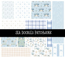Sea Doodles Patchwork Set