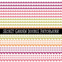 Secret Garden Doodle Patchwork Set
