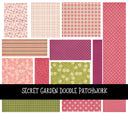 Secret Garden Doodle Patchwork Set