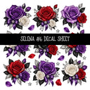 Selena UV DTF Decal sheets 7 Designs available