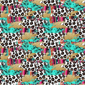 Serape Leopard Adhesive Vinyl