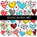 Seusville UV DTF Decal sheets 11 Designs available