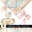 Shabby Chic UV DTF Decal Sheets 4 Designs