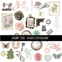 Shabby Chic Doodle Patchwork Set
