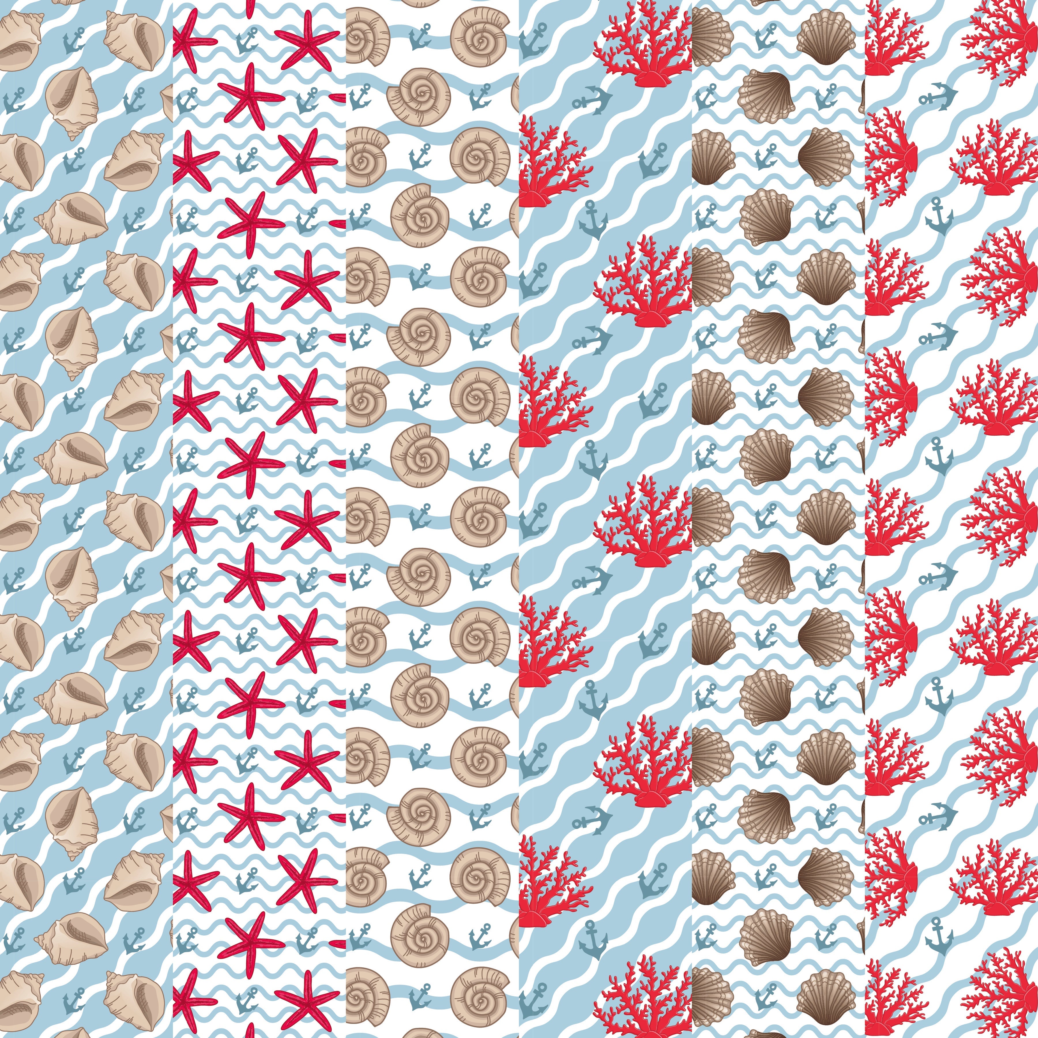 Shell Yeah (6) Adhesive Vinyl Pack – Kraft Craze