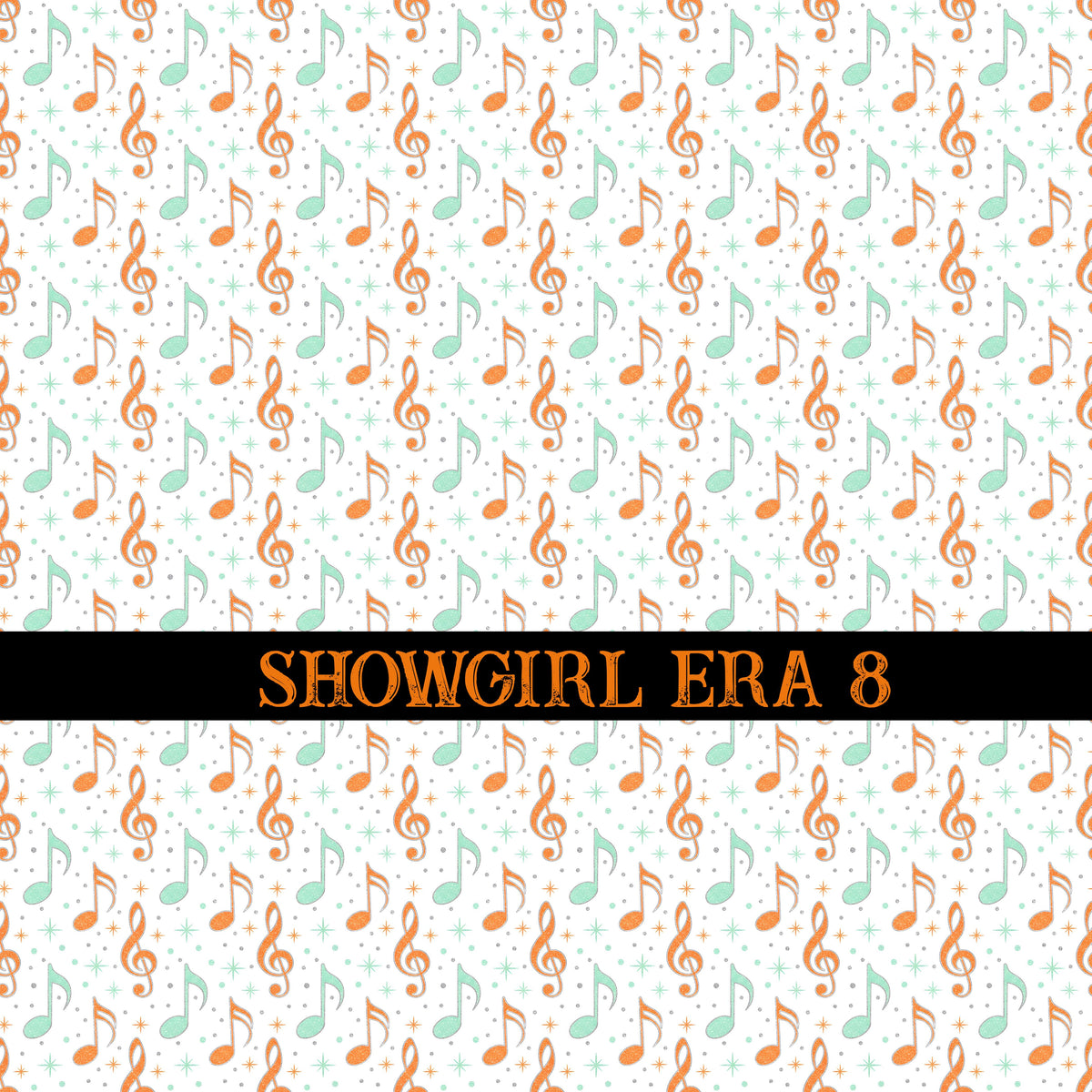 Showgirl Era collection- 12x12 vinyl sheets-12 designs available