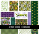 Shrek Doodle Patchwork Set