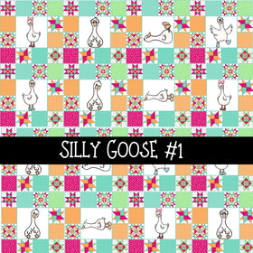 Silly Goose Collection vinyl sheets 7 Patterns to choose from