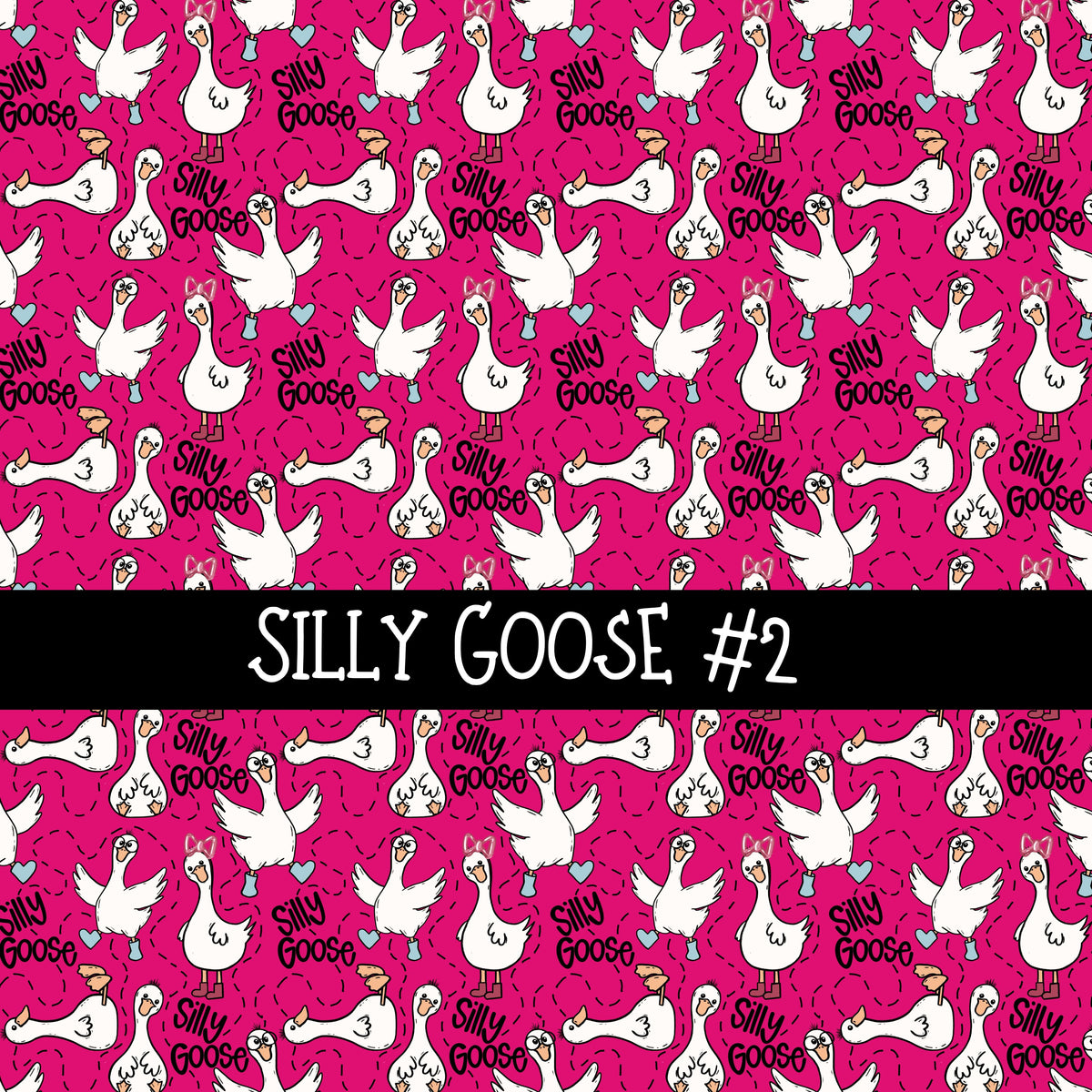 Silly Goose Collection vinyl sheets 7 Patterns to choose from