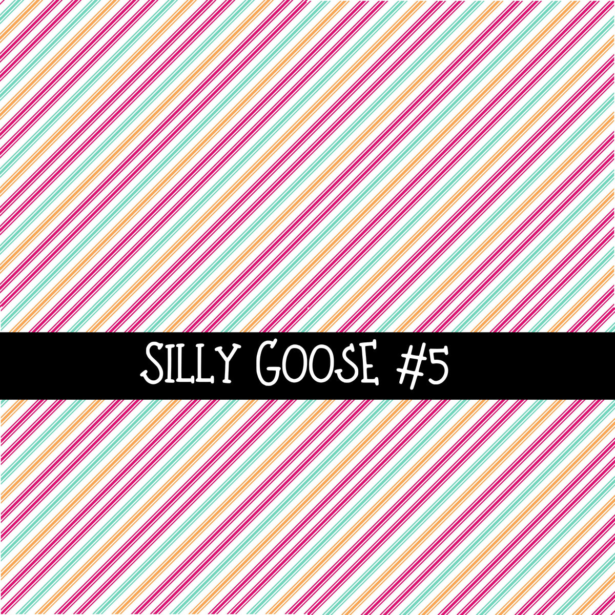 Silly Goose Collection vinyl sheets 7 Patterns to choose from
