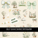 Silly Goose Doodle Patchwork Set