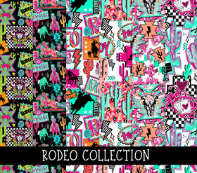 Rodeo Collection vinyl sheets 6 Patterns to choose from