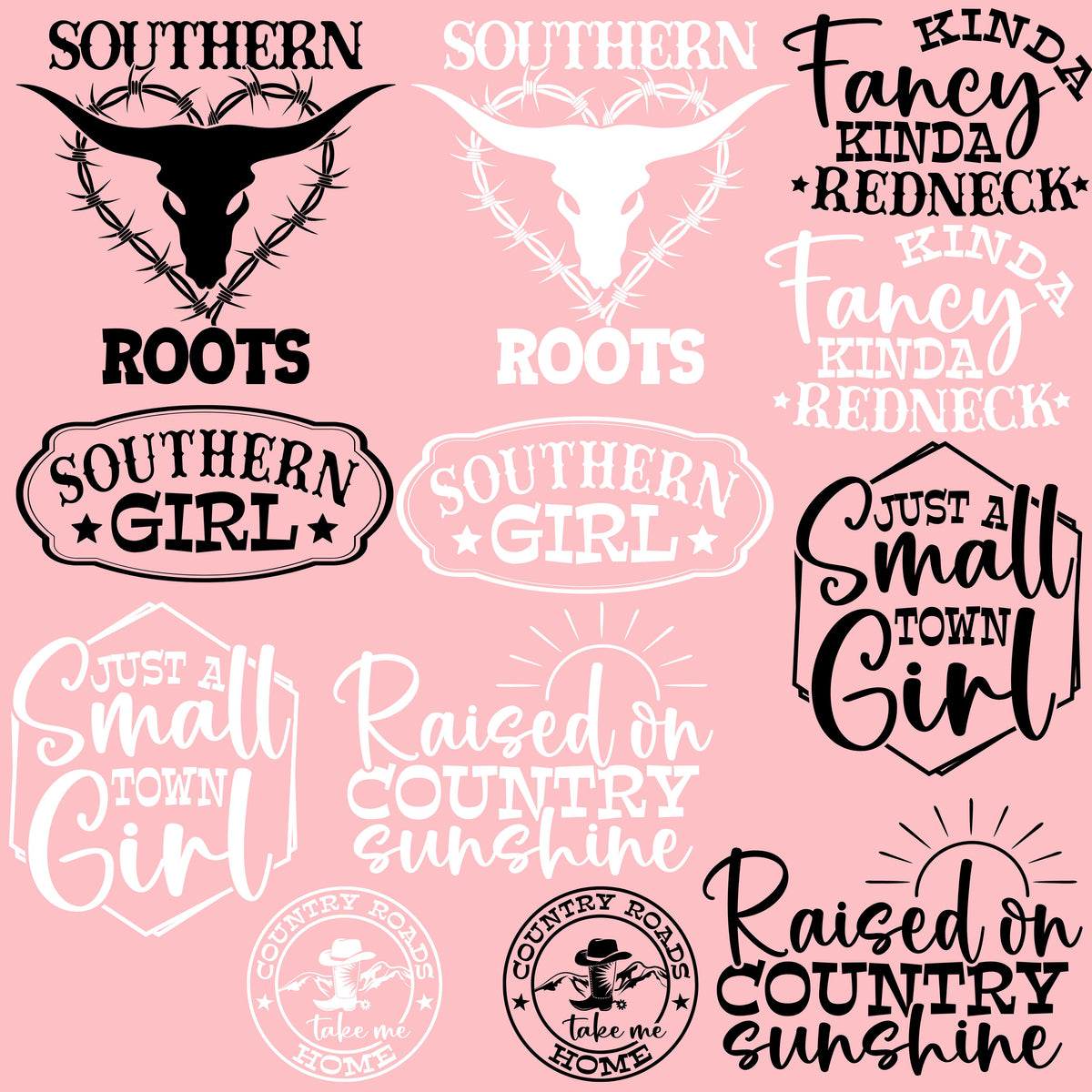 Simply Southern Quotes UV DTF Decal Sheets 3 Sheet designs to choose from