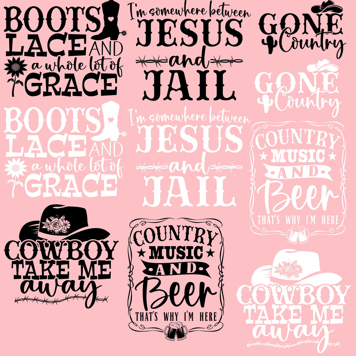 Simply Southern Quotes UV DTF Decal Sheets 3 Sheet designs to choose from