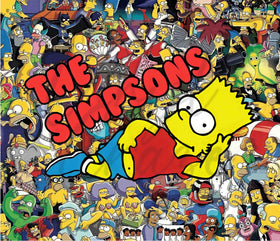 Simpsons 20 or 30 oz Skinny Adhesive Vinyl Wrap