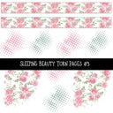 Sleeping Beauty Torn Pages UV DTF Decal sheets 3 designs available