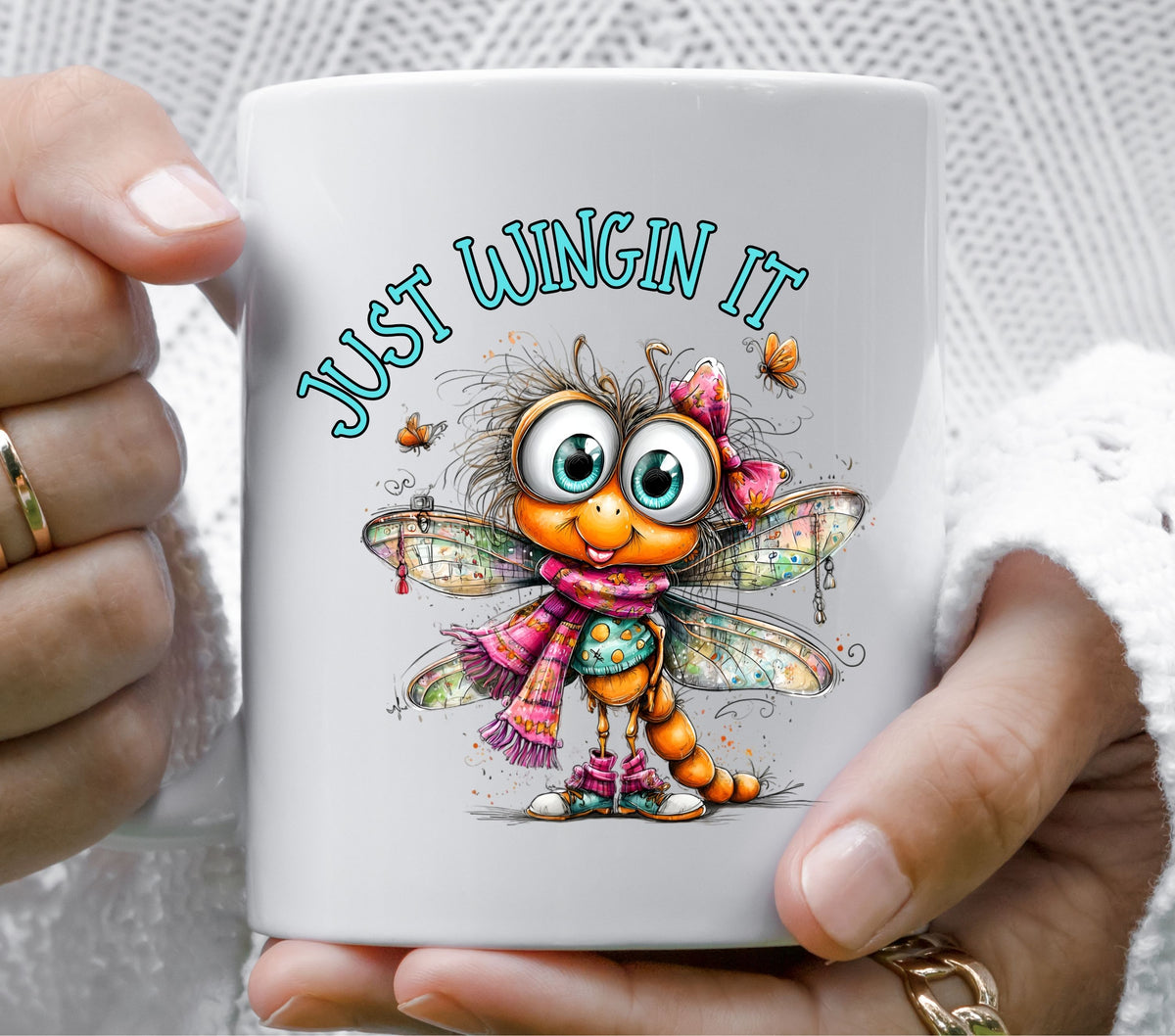 Just Wingin it UV DTF Decal