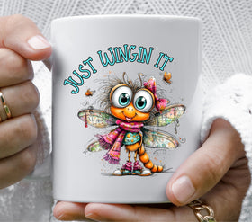 Just Wingin it UV DTF Decal