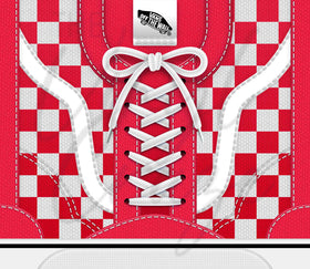 Sneakers 20 oz Adhesive Vinyl Wrap