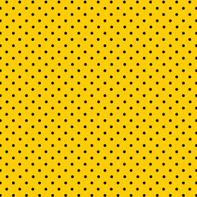 Yellow Polka Dot Bikini - Adhesive Vinyl