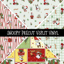 Snoopy precut Vsplit 12x12 vinyl sheet