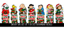 Snoopy Bookmark UV DTF Decal sheet- set of 7 Designs 2 set options