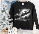 Santa Sleigh DTF Transfers