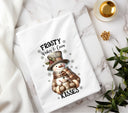 Frosty wishes DTF towel Transfers