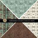 Southwestern precut Vsplit 12x12 vinyl sheet 2 Designs