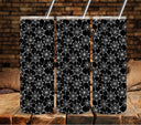 Spiderweb  #2 white UV DTF tumbler wraps