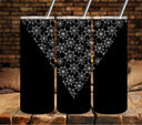 Spiderweb vsplit #2 white UV DTF tumbler wraps